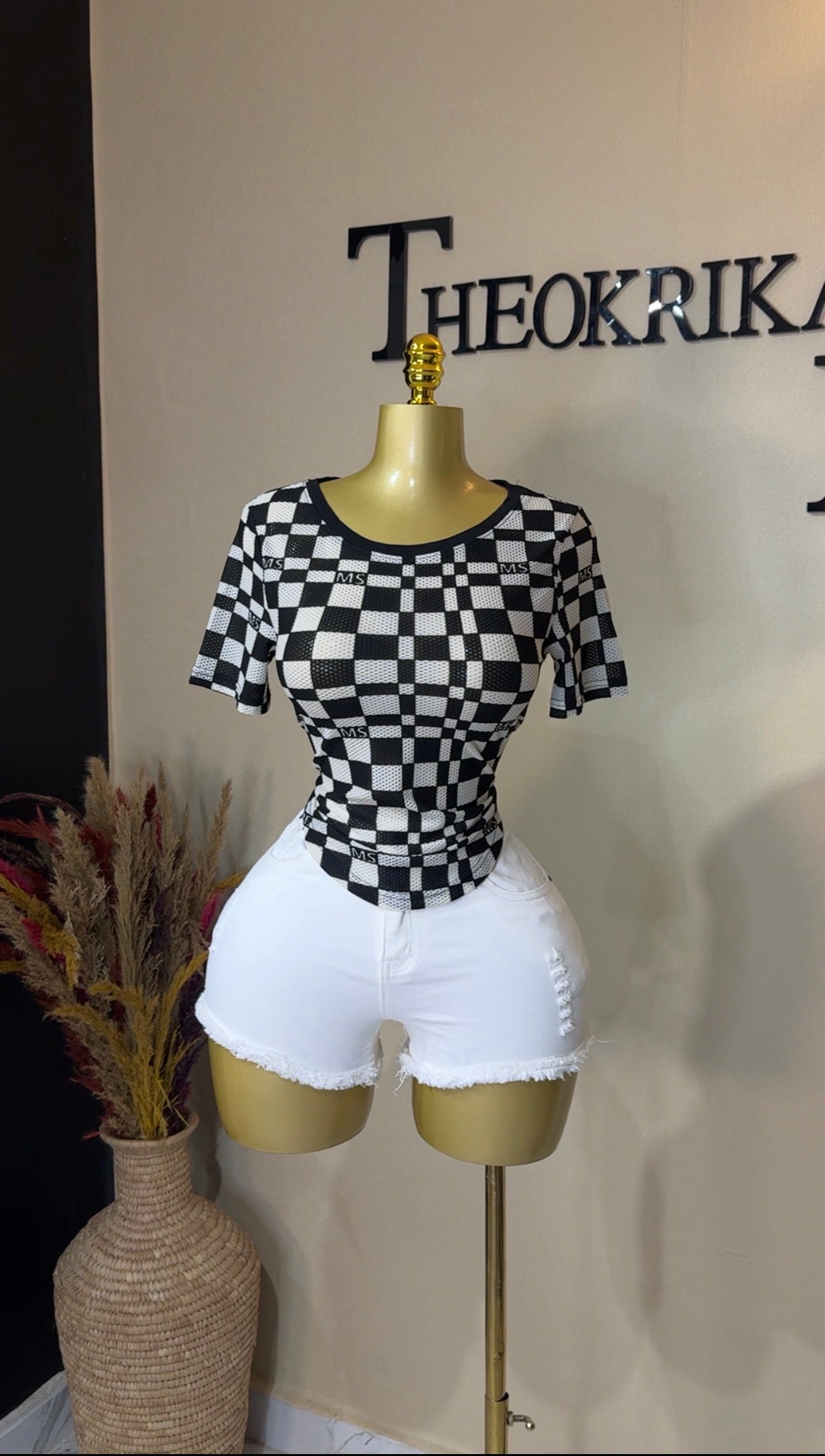 Mesh basic top size 8/10/12