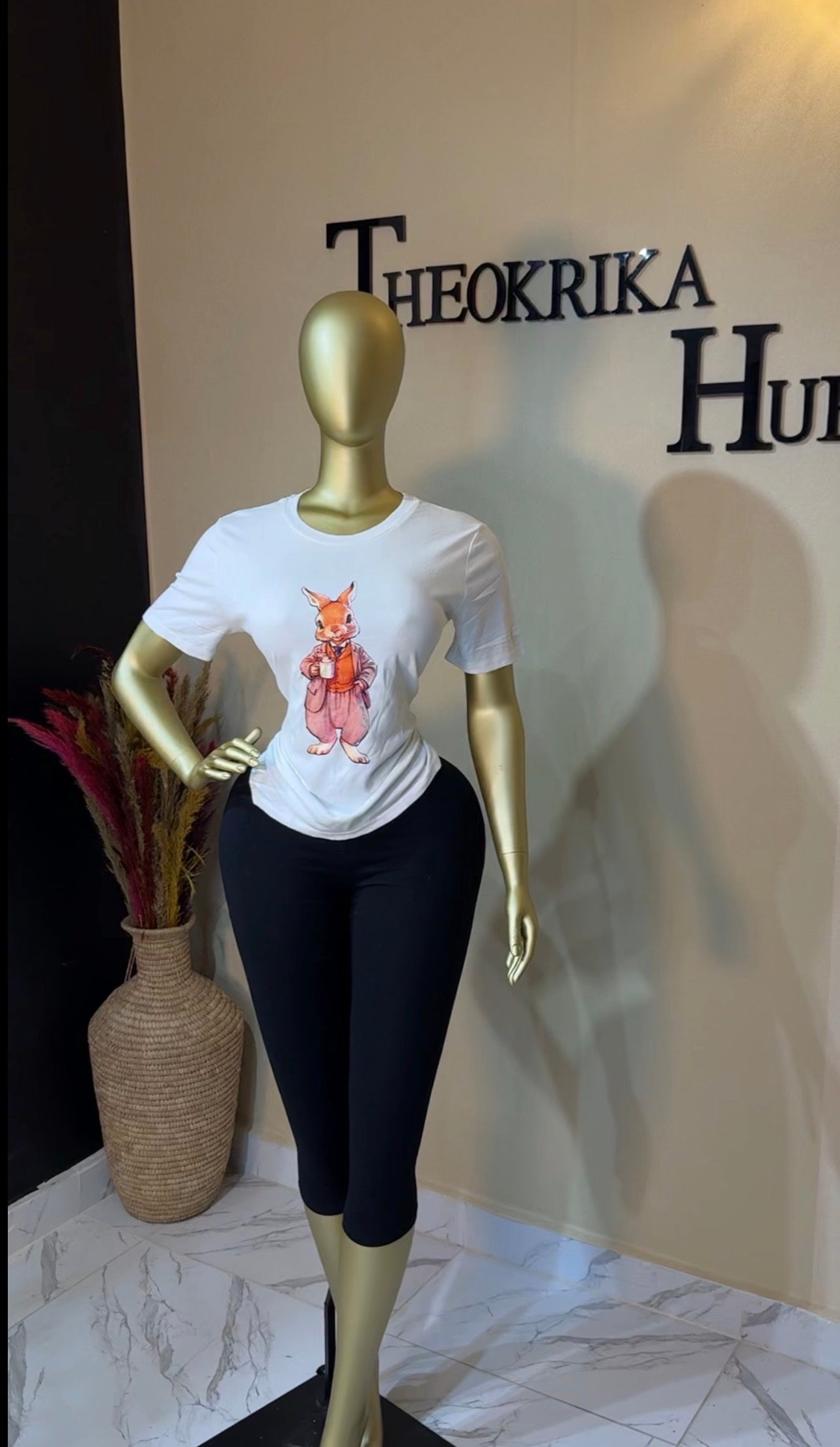 Roundneck top size 8