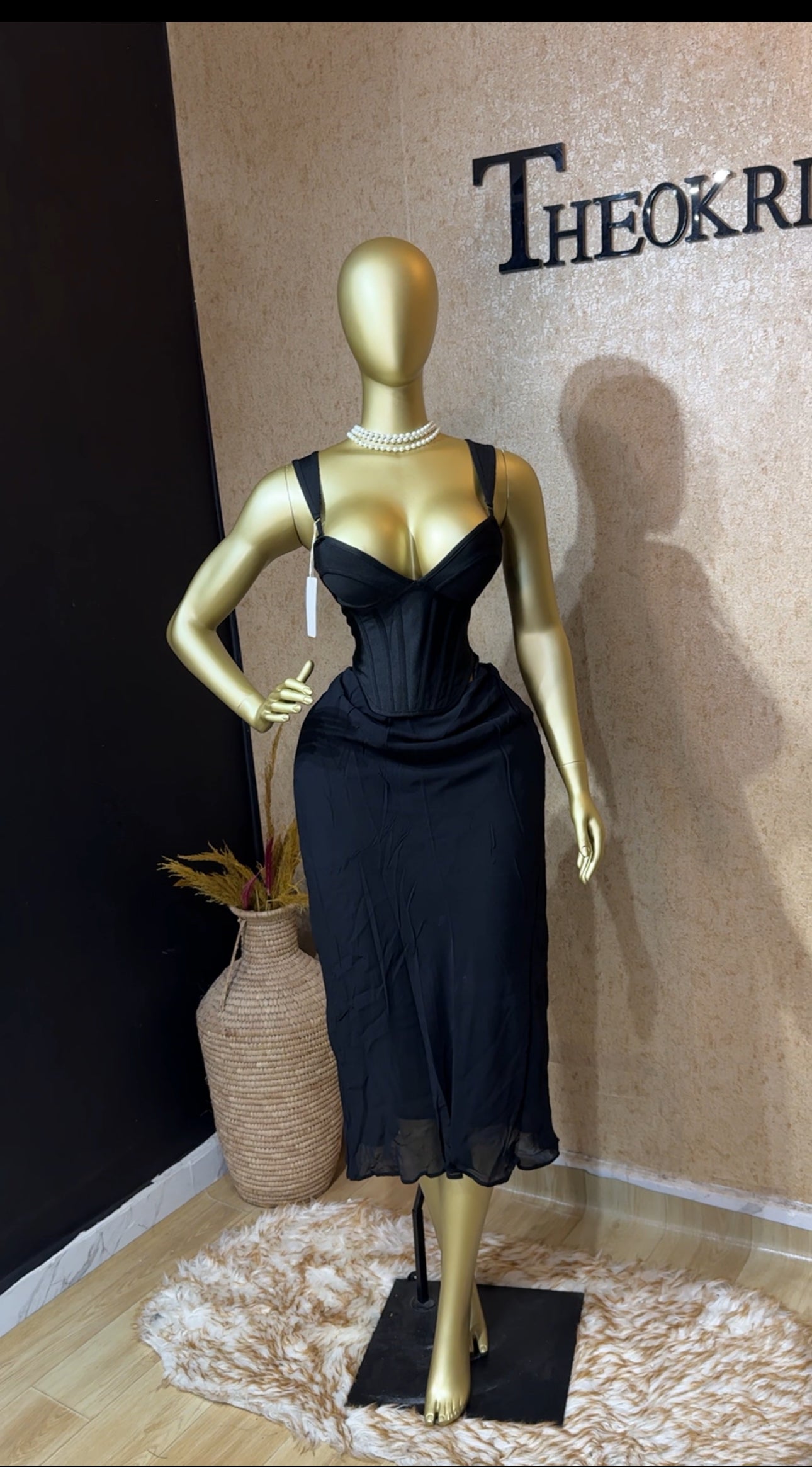 Maxi slip skirt size 14/16