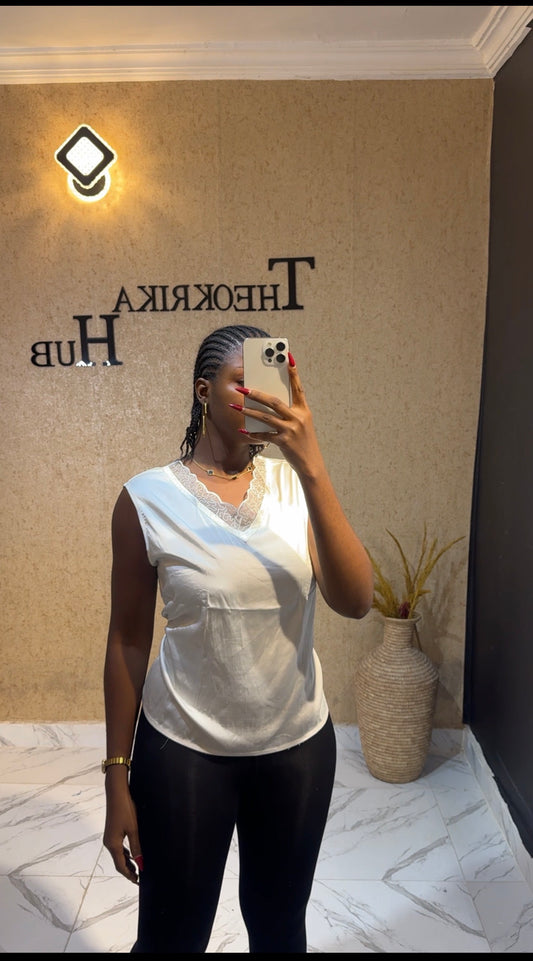 Silk top size 12