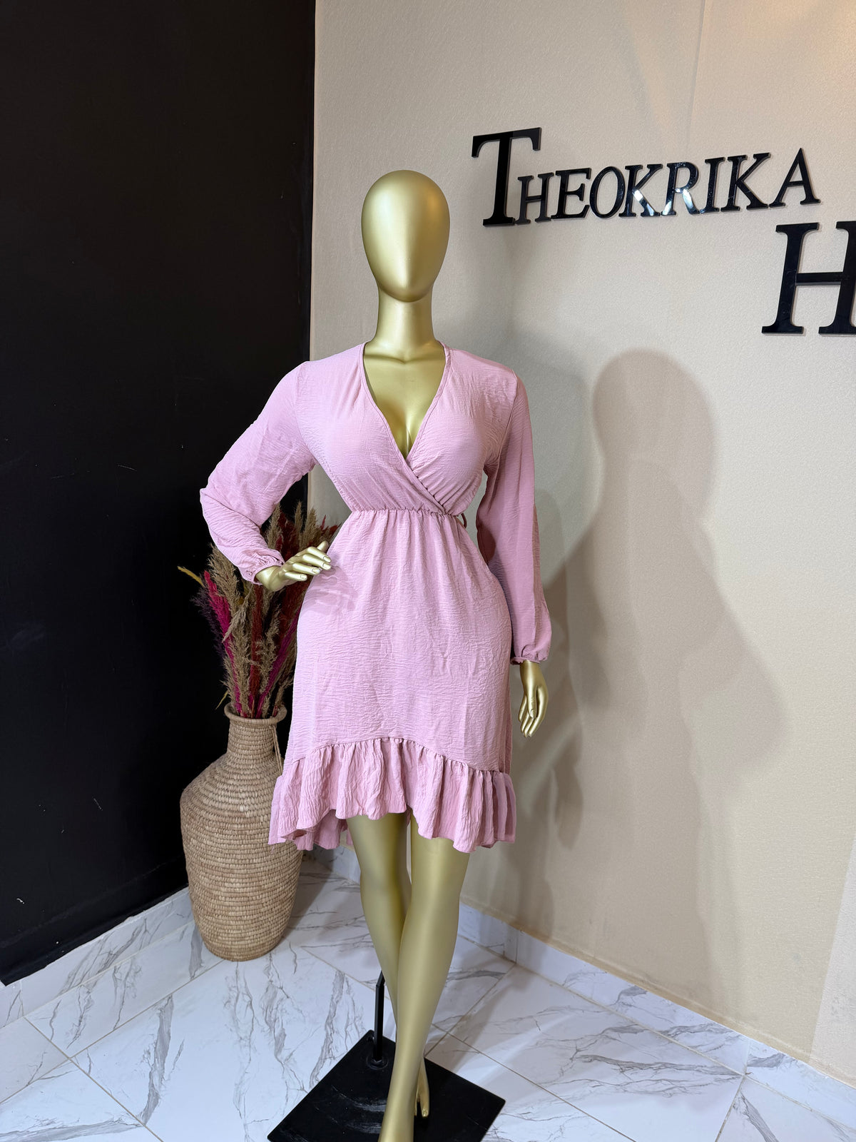 Chiffon maxi dress size 14/16