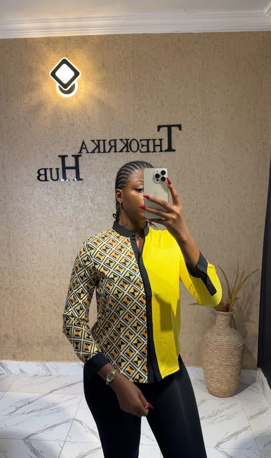 Chiffon Shirt size 8