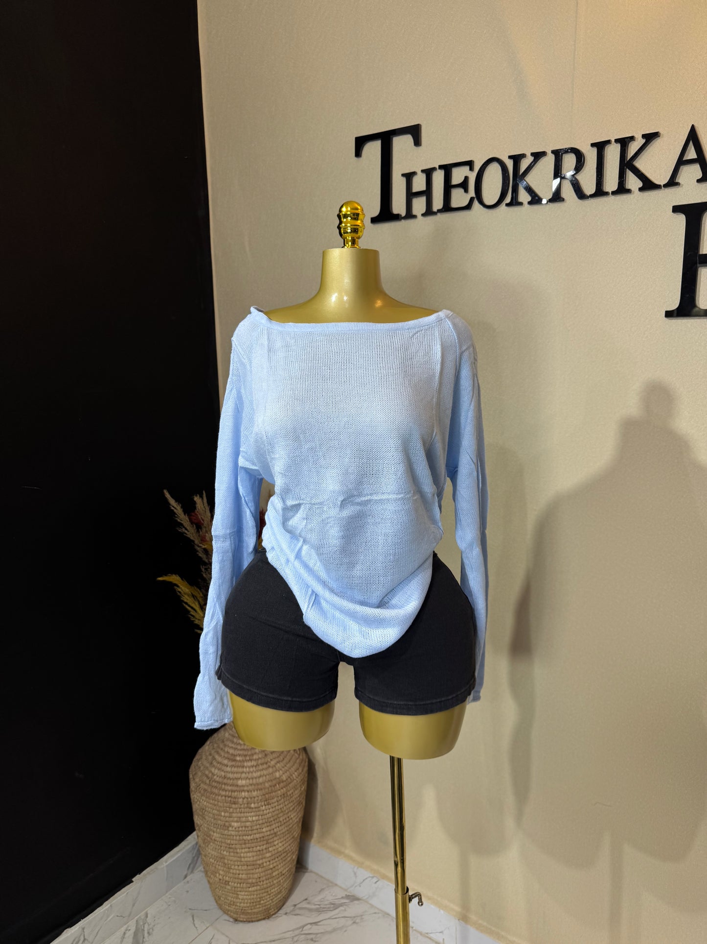 Knitted long sleeve