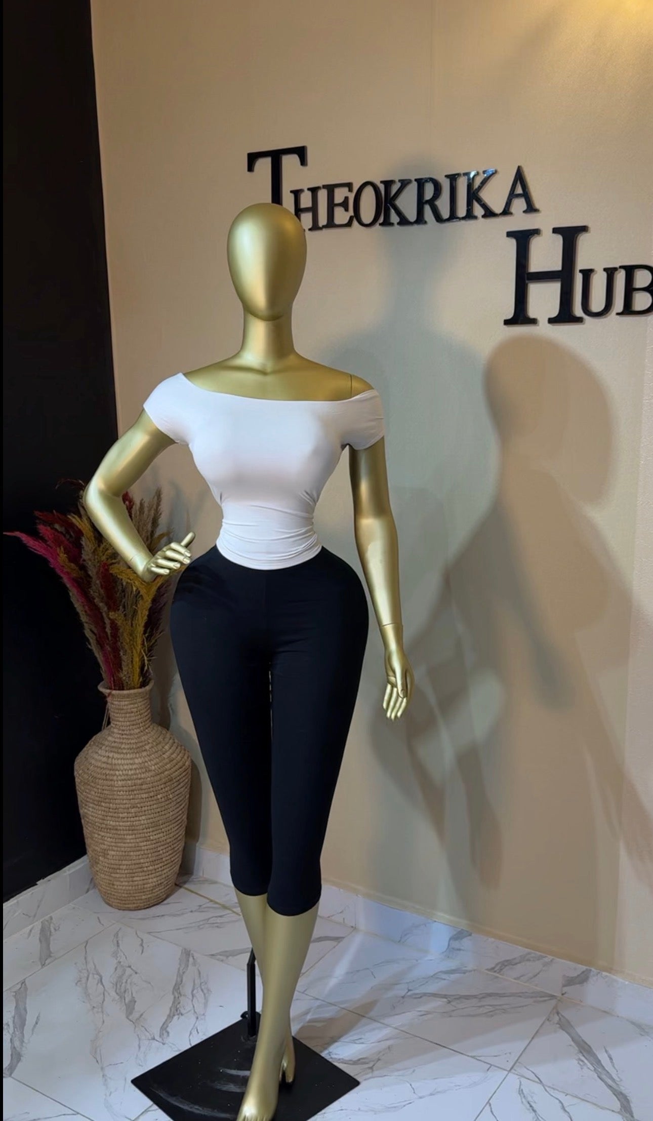 Open back basic top size 8/10/12