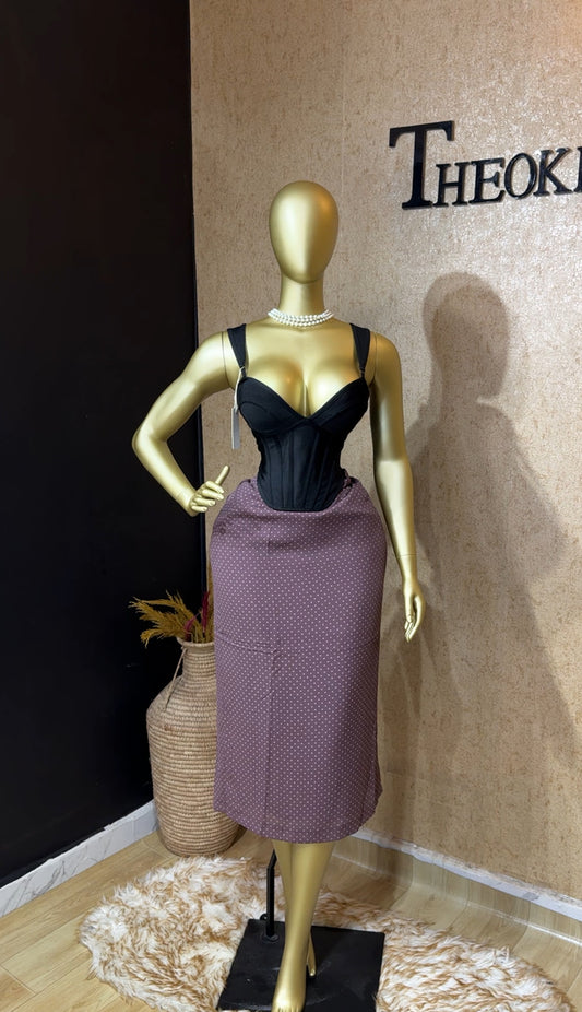 Maxi poly skirt size 12