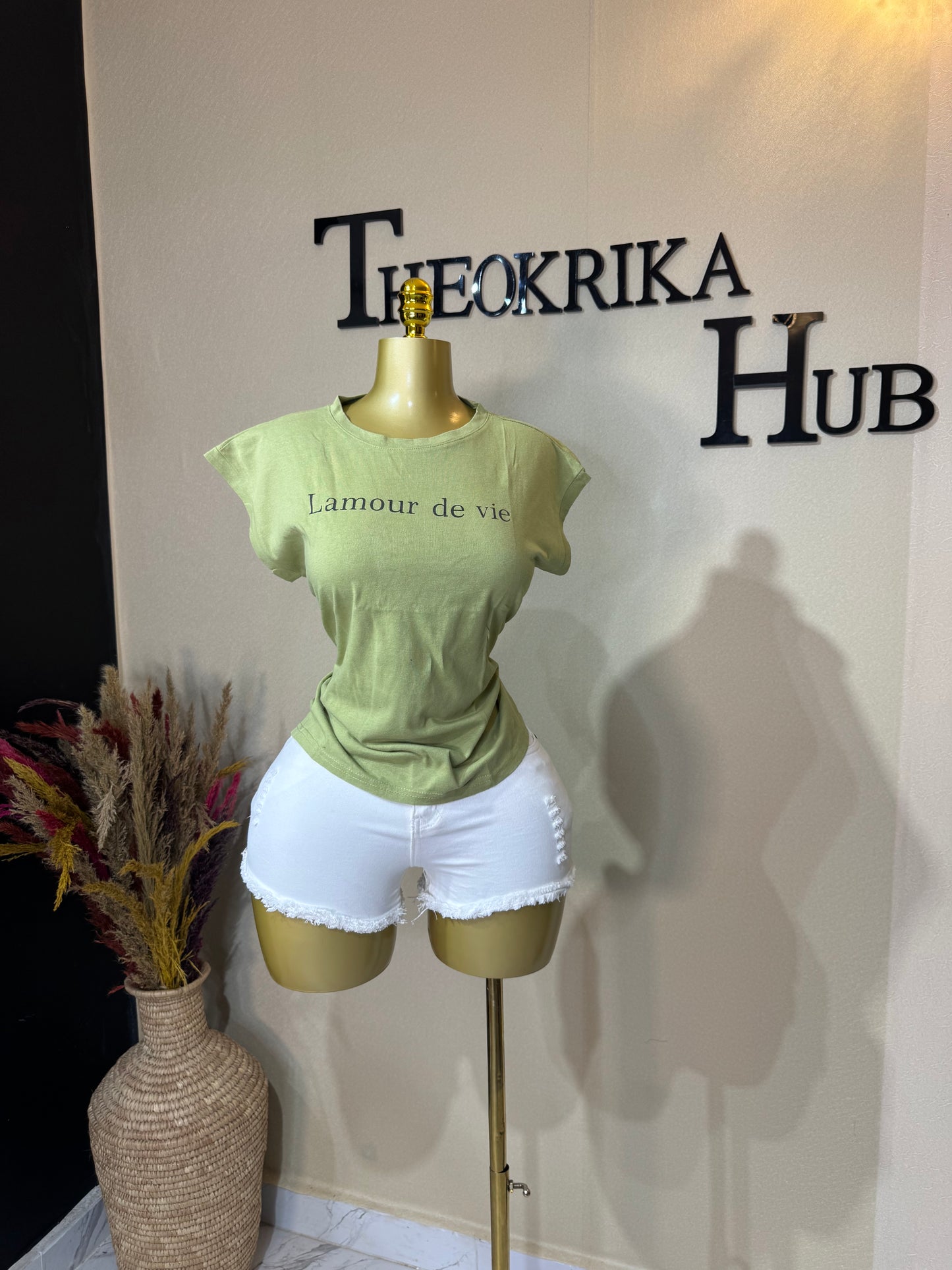 Roundneck top size 8/10