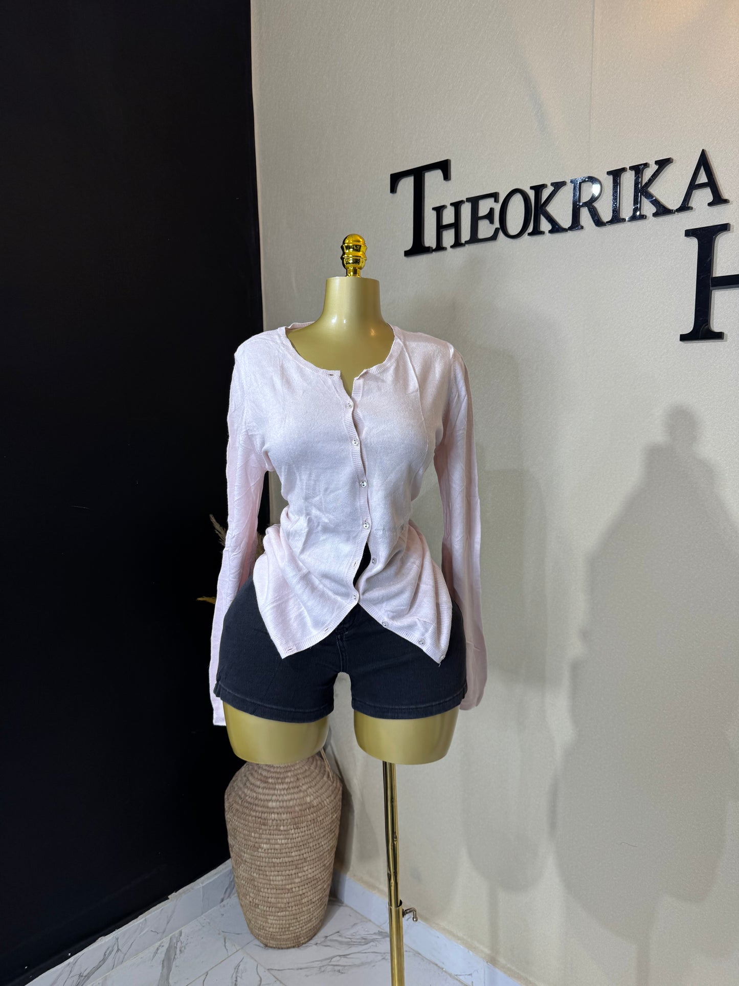 Knitted long sleeve size 12