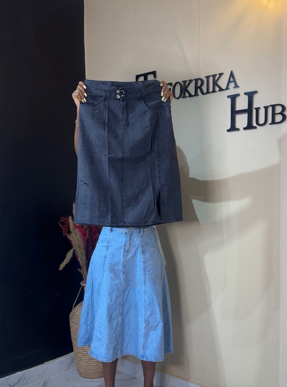 Denim skirt size 12/14