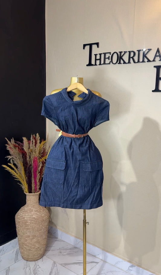 Denim dress size 10