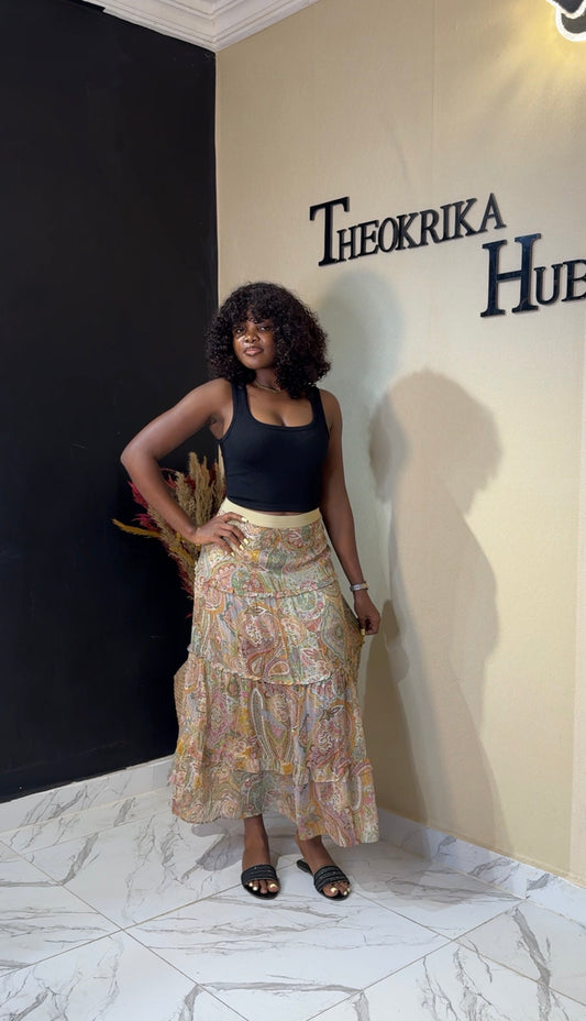 Maxi Caribbean skirt size 18/20