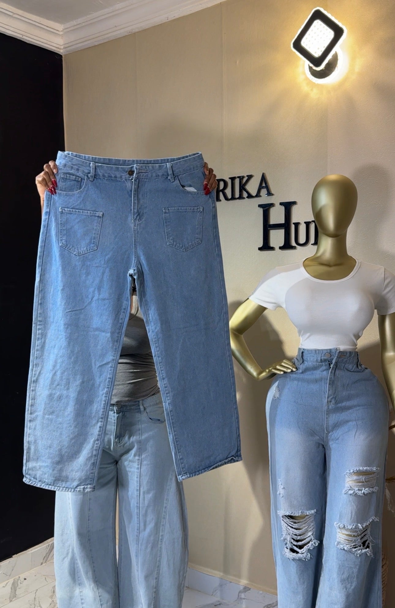 Baggy jeans size 16