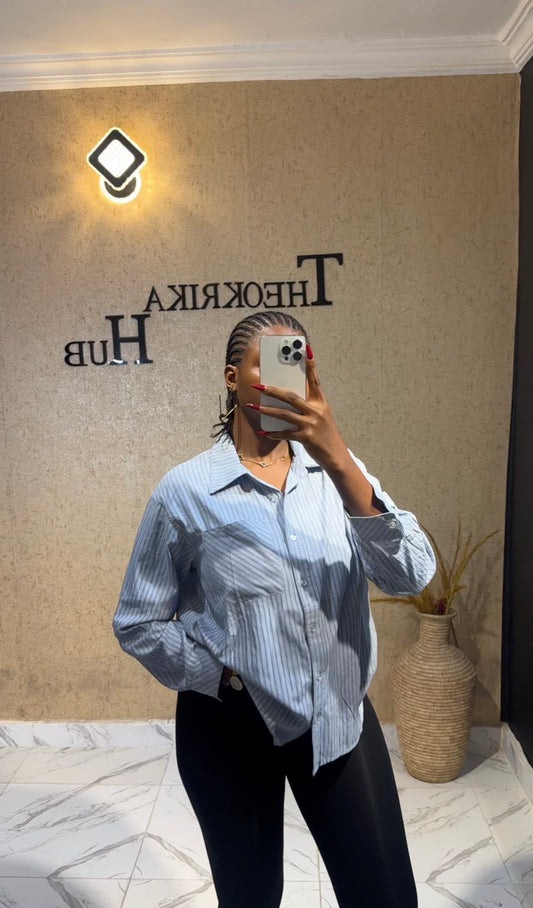 stripe Shirt size 12/14