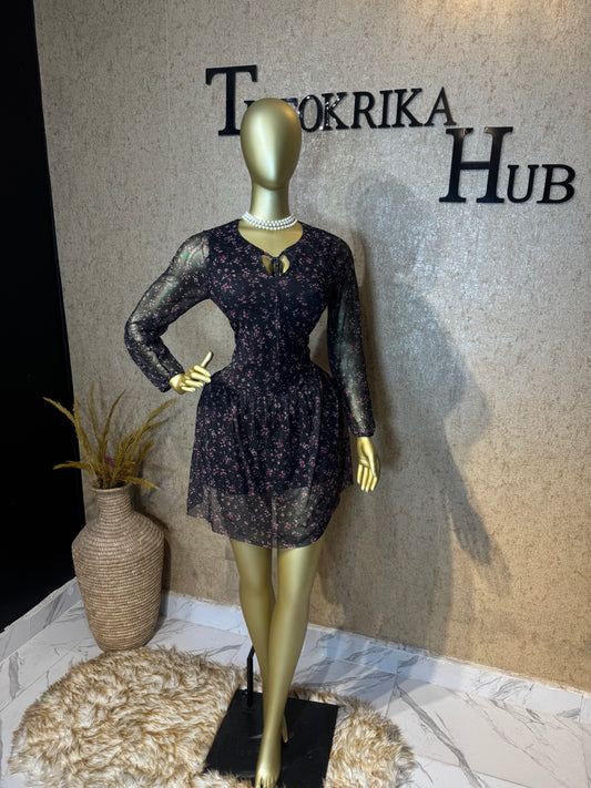 Midi mesh dress size 10/12