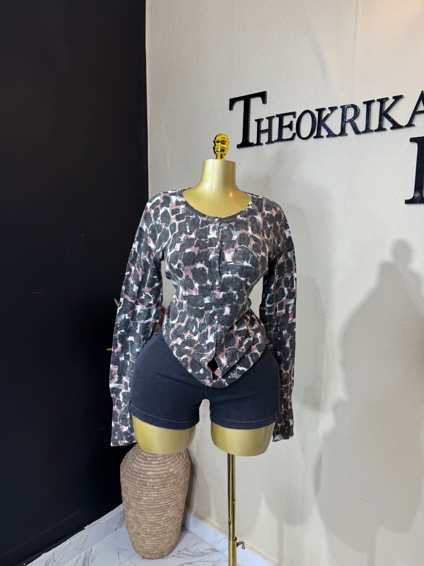 Knitted long sleeve size 10