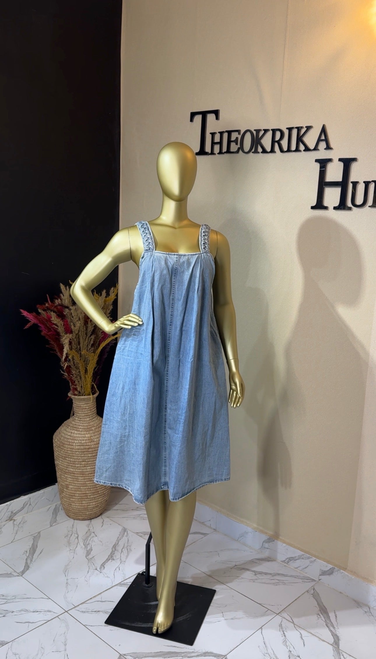 Denim dress size 12/14/16