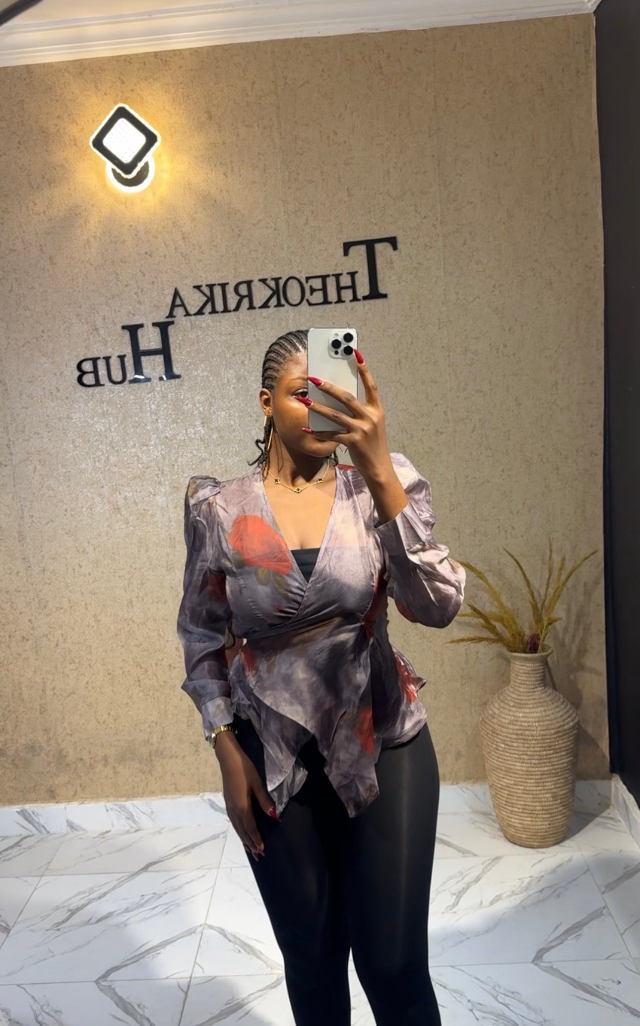 Chiffon Top size 8