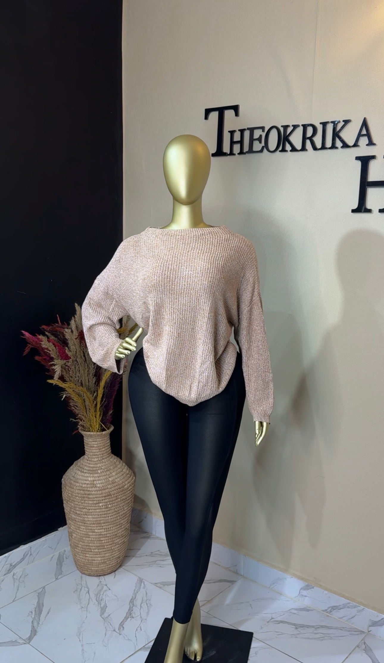 Knitted Sweater Size 14/16