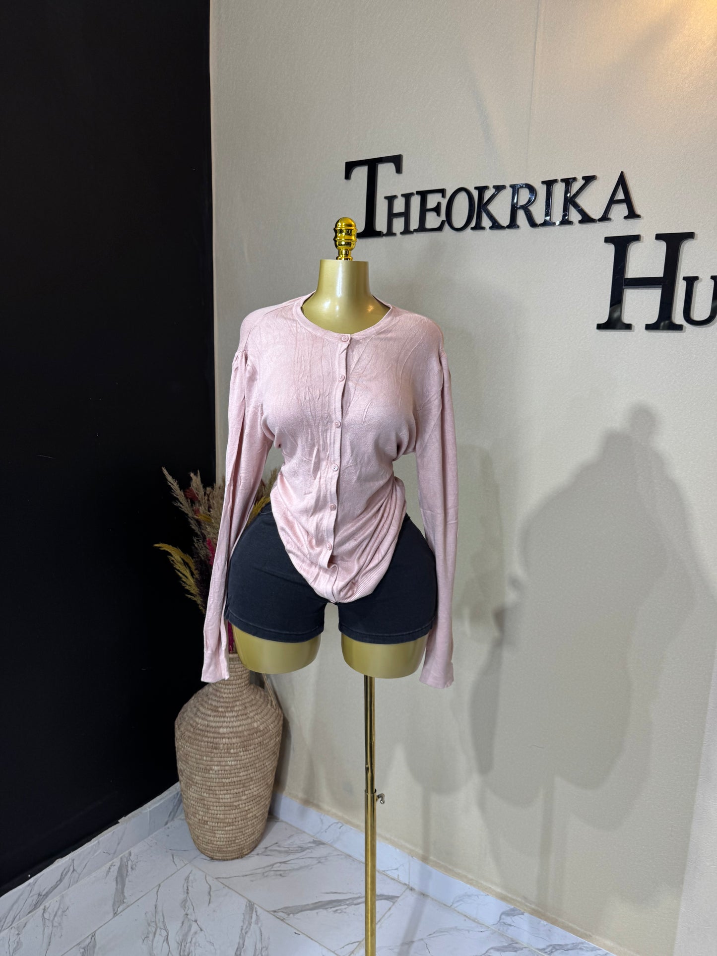 Knitted long sleeve size 12