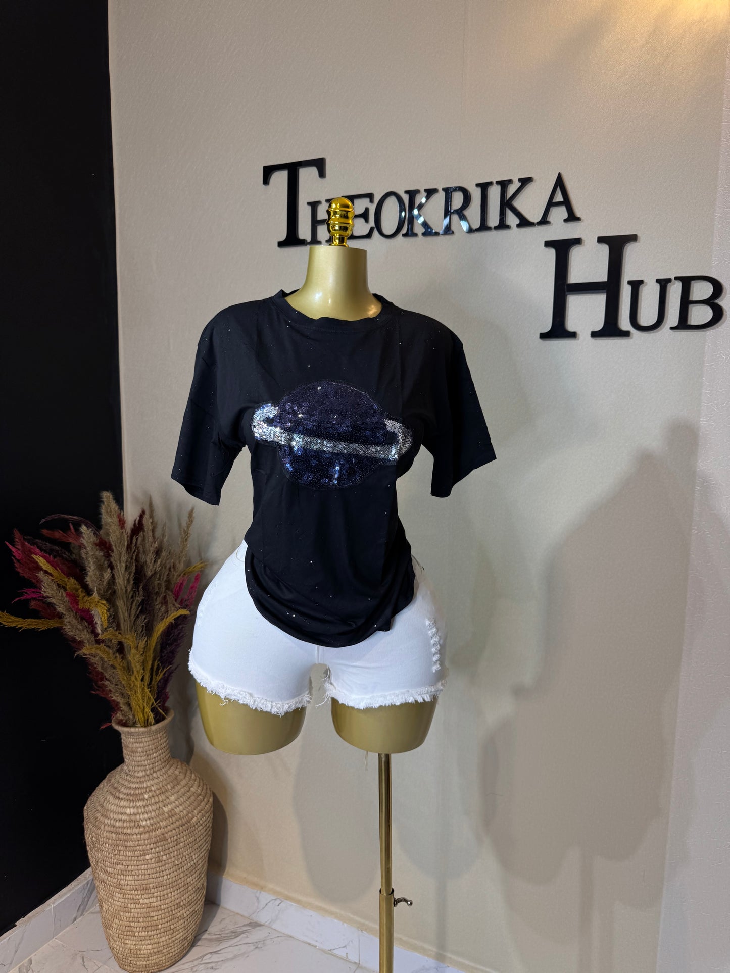 Roundneck top size 8/10