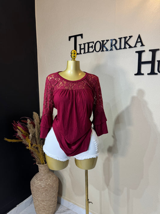 Long sleeve top size 18/20