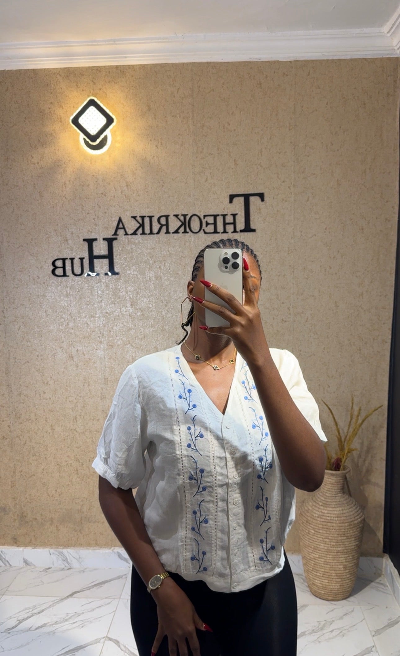 Linen Top size 12
