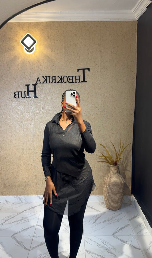 Asymmetry Top size 12/14