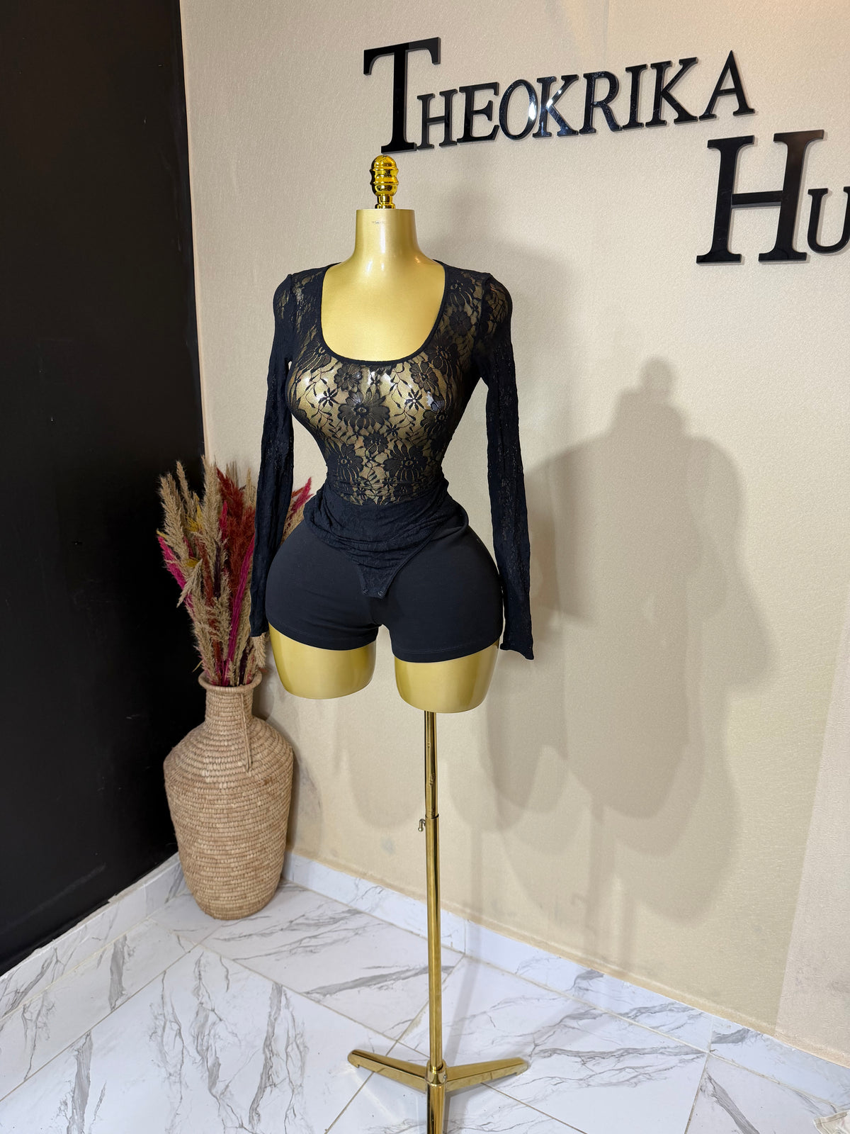Mesh bodysuit size 6/8