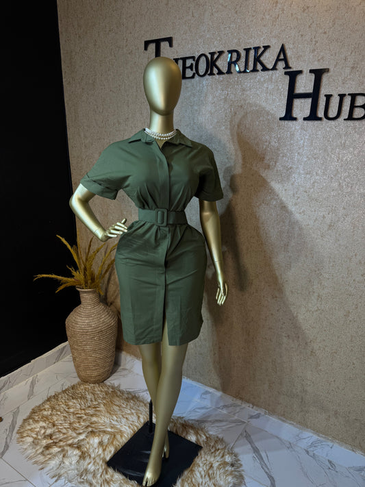 Midi shirt dress size 12/14